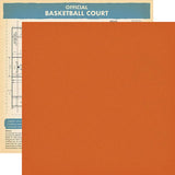 Carta Bella Slam Dunk Basketball Texture  Patterned Paper