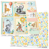 Ciao Bella My First Year Cards Patterned Paper