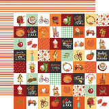 Carta Bella Welcome Autumn Seasonal Squares Patterned Paper