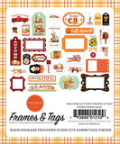 Carta Bella Welcome Autumn Frames & Tags Embellishments
