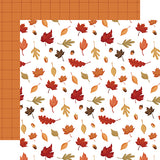 Carta Bella Welcome Fall Acorns And Leaves Patterned Paper