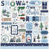 Carta Bella Wintertime Element Sticker Sheet