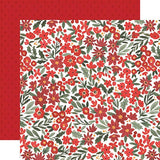 Carta Bella Happy Christmas Christmas Floral Patterned Paper