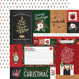 Carta Bella Happy Christmas Multi Journaling Cards Patterned Paper