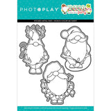Photoplay Paper Tulla & Norbert's Christmas Party Gnomies Etched Metal Die Set