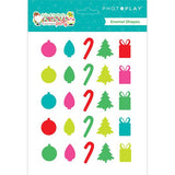 Photoplay Paper Tulla & Norbert's Christmas Party  Enamel Shape Embellishments