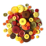 Buttons Galore Cookie Jar - Autumn Buttons