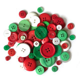 Buttons Galore Cookie Jar - Christmas Buttons