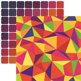 Reminisce It's A Colorful Life Color Five Patterned Paper