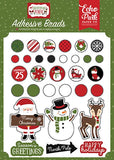 Echo Park Christmas Magic Adhesive Brad Embellishments