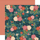 Echo Park Coffee Wake Up And Smell the Flowers Patterned Paper