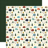 Echo Park Call Of The Wild Campground Patterned Paper
