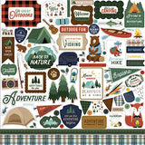 Echo Park Call Of The Wild Element Sticker Sheet