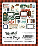 Echo Park Call Of The Wild Frames & Tags Embellishments