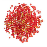 Button Galore Crystalz Rhinestone Embellishments - Cherry