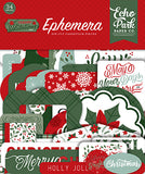 Echo Park Christmas Salutations No. 2 Ephemera Embellishments