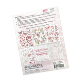 49 and Market Color Swatch Blossom 6x8 Rub-On Transfer Set