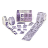 49 and Market Color Swatch Lavender Ticket Essentials Embellishments