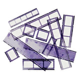 49 and Market Color Swatch Lavender Acetate Filmstrip Embellishments