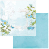 49 and Market Color Swatch Ocean Patterned Paper 1