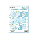 49 and Market Color Swatch Ocean 6x8 Mini Collection Paper Pack