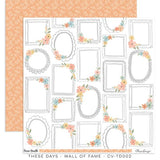 Cocoa Vanilla Studio These Days Wall Of Fame Patterned Paper