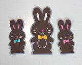 The Die Cut Store Bunny Squad Easter Die Cut Embellishment