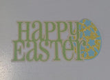 The Die Cut Store Happy Easter Egg Die Cut Embellishment