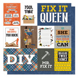 Photoplay Paper DIY - Home Edition Fix It Patterned Paper