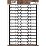 Photoplay Paper DIY - Home Edition Brick 6x9 Stencil