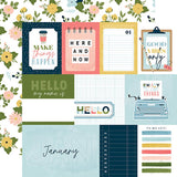 Echo Park Day In The Life January  Patterned Paper