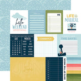 Echo Park Day In The Life June  Patterned Paper