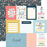 Echo Park Day In The Life August  Patterned Paper