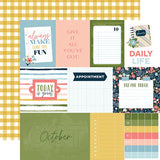 Echo Park Day In The Life October  Patterned Paper