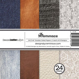Reminisce Denim Leather and Lace 6x6 Paper Pack