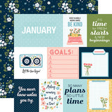 Echo Park Day In The Life No. 2 January Patterned Paper