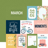Echo Park Day In The Life No. 2 March Patterned Paper