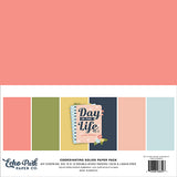 Echo Park Day In The Life No. 2 Solids Paper Pack