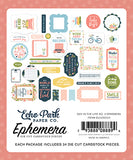 Echo Park Day In The Life No. 2 Ephemera Die Cut Embellishments
