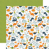 Echo Park Dino-Mite Dinosaurs Rule Patterned Paper