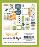 Echo Park Dino-Mite Frames & Tags Embellishments