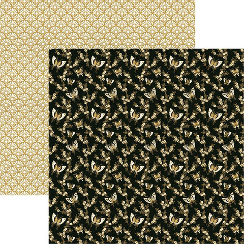Reminisce Dreaming Of Japan Butterflies Patterned Paper