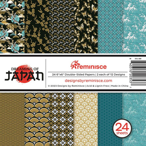 Reminisce Dreaming Of Japan 6x6 Paper Pack