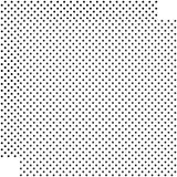 Echo Park Dots & Stripes White Dot Patterned Paper