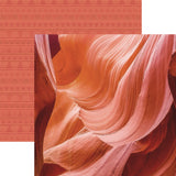 Reminisce Desert Landscape Sandstone Patterned Paper