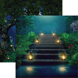 Reminisce Enchanted Forest Stairway to Enchantment Patterned Paper