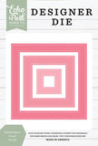 Echo Park Designer Products Stitched Square Frames Die Set