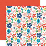 Echo Park Endless Summer Sunny Stems Patterned Paper