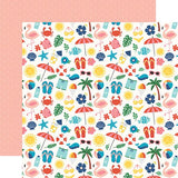 Echo Park Endless Summer Beach Day Patterned Paper