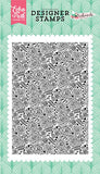 Echo Park Fashionista Dainty Rose Designer Stamp Set